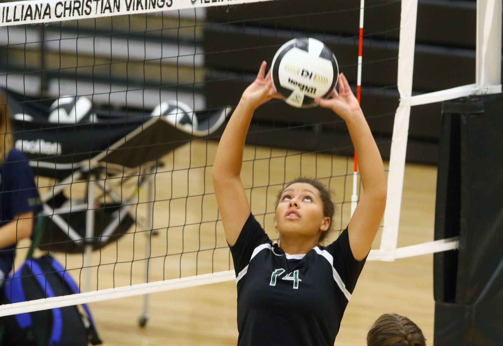 Bishop Noll at Illiana Christian volleyball